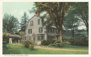 Mass. Art Print: Old Manse, Concord (12.5" x 18") Found Image Press