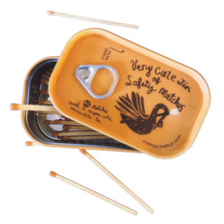 Very Cute Tin of Safety Matches