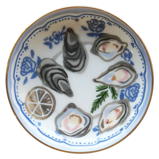 Oysters Porcelain Trinket Dish Idlewild Co.