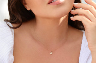 Delicate Seashell Necklace | Handcrafted in Rhode Island | 14k Gold Filled