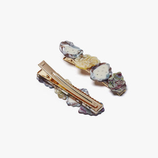 Oyster Clip - Cute Foodie Alligator Rhinestone Clip