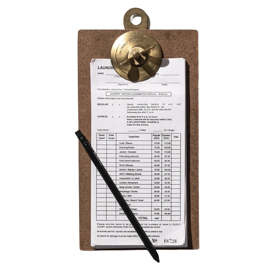 Puebco | Screw Clipboard