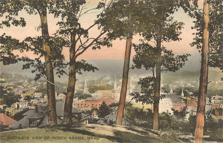 Mass. Art Print: North Adams (12.5" x 18") Found Image Press