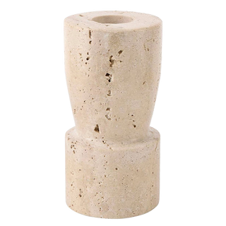 Travertine Marble Taper Candle Holders 47th & Main (Creative Brands)