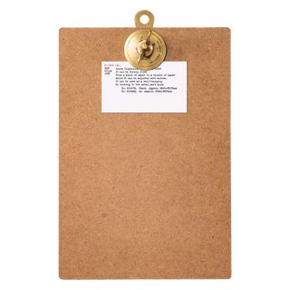 Puebco | Screw Clipboard