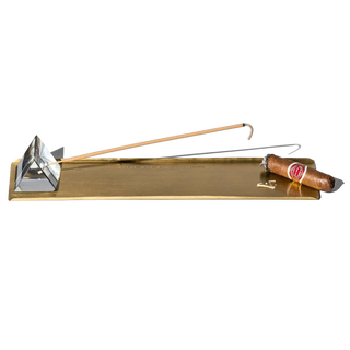 Puebco | Prism Incense Holder w/ Brass Tray