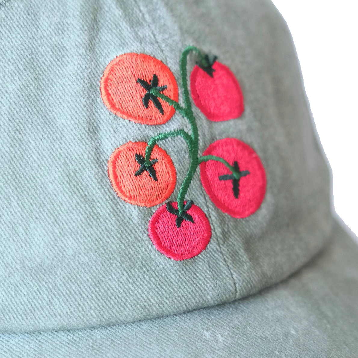 Tomato Vine Embroidered Hat Idlewild Co.