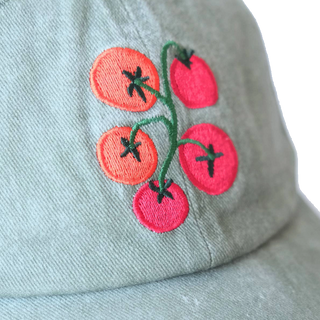 Tomato Vine Embroidered Hat Idlewild Co.