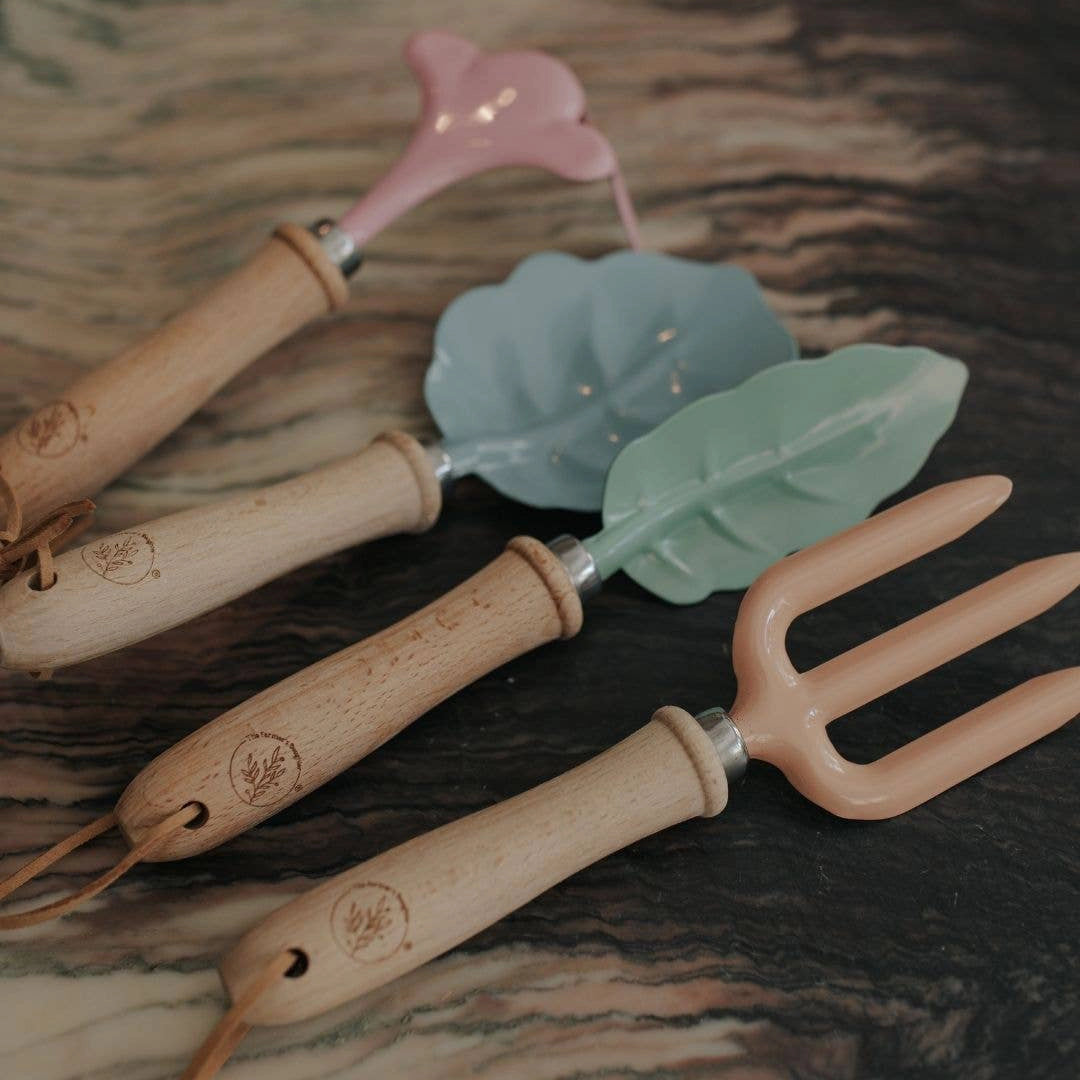 4 piece garden tool set Kids Garden Tool Set | 4-Piece Wooden