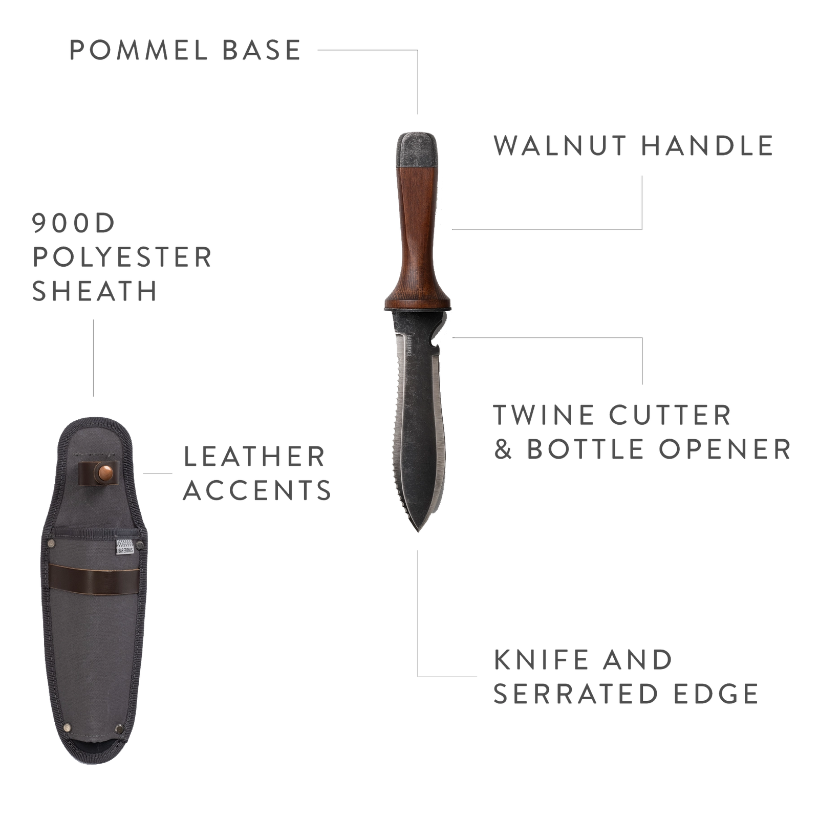 Barebones | Hori Hori Ultimate - The #1 Gardening Tool Barebones