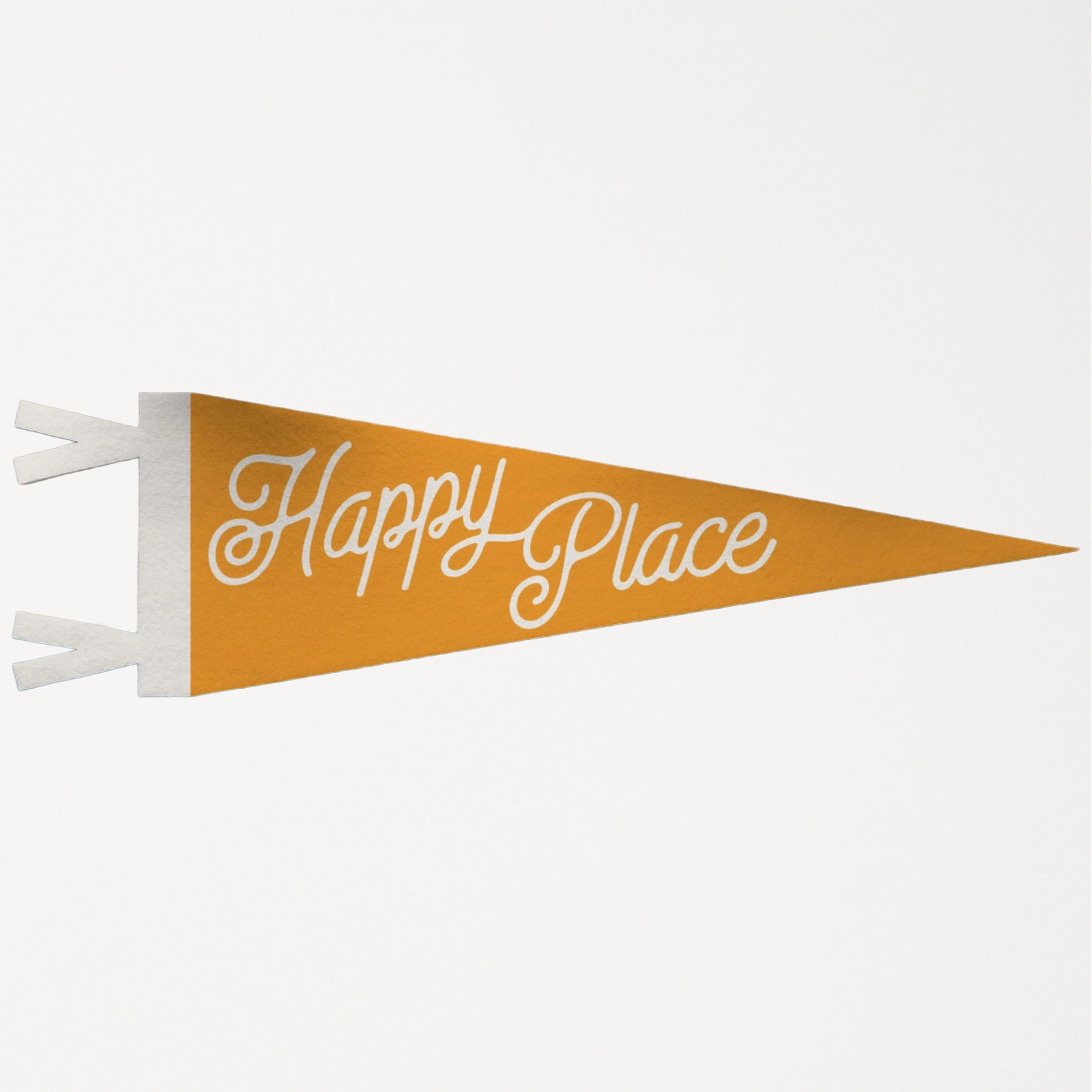 Happy Place Felt Pennant Benoit's Design Co.