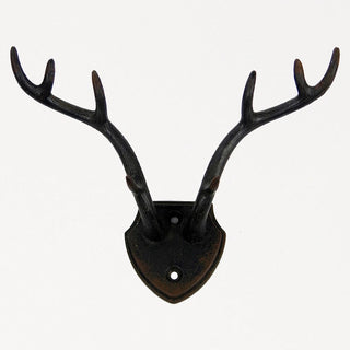 Pewter Antler Wall Hook Vagabond Vintage