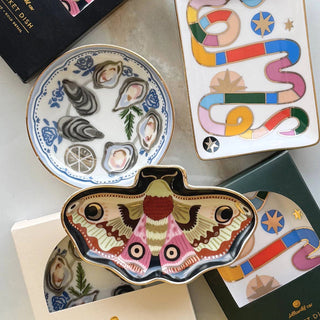 Oysters Porcelain Trinket Dish Idlewild Co.