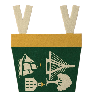 Boston Massachusetts Felt Pennant