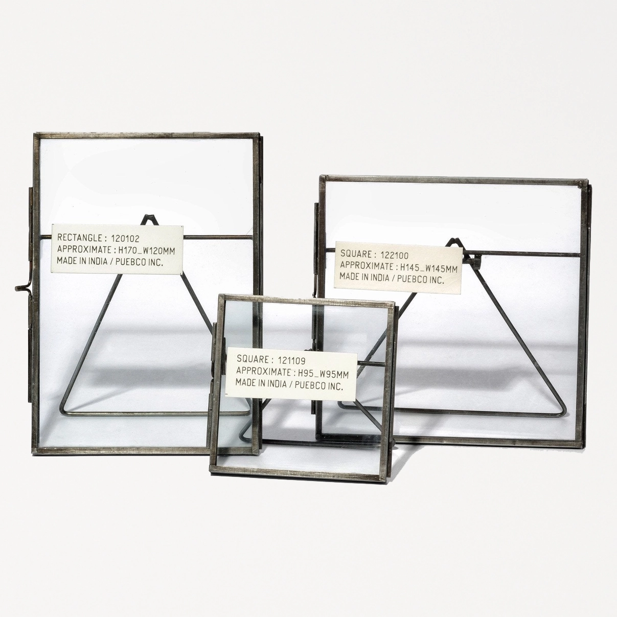 Puebco | Steel and Glass Picture Frame Puebco