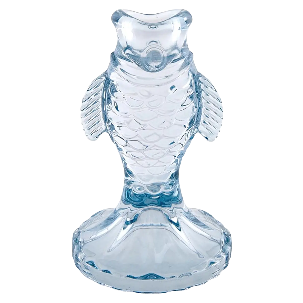 Glass Fish Taper Candle Holder 47th & Main (Creative Brands)