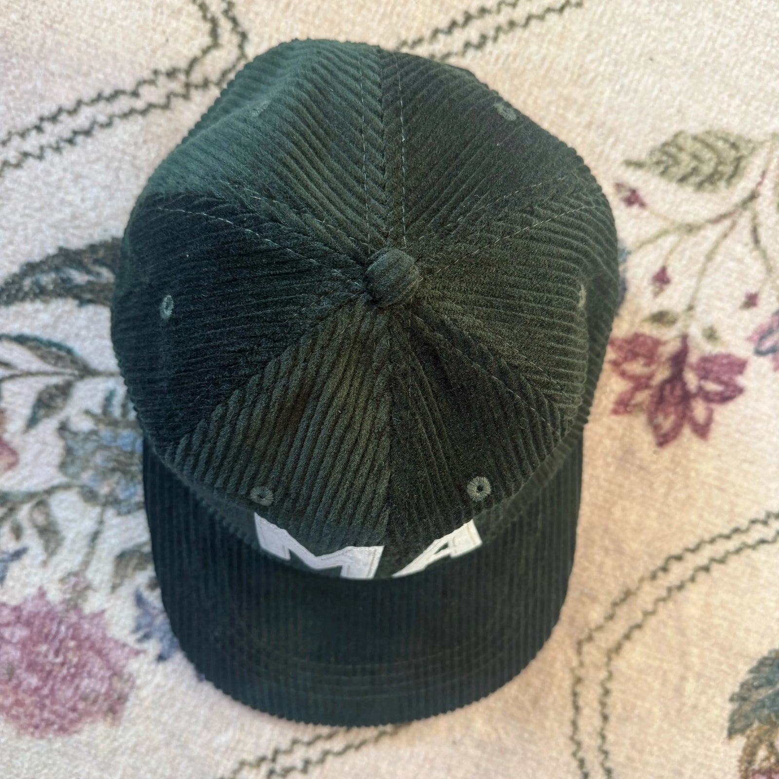 The MA Letterman Corduroy Hat Local Supply Club