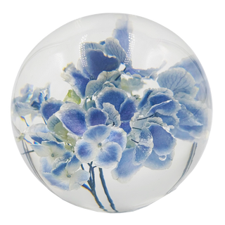 Blue Hydrangea Paperweight