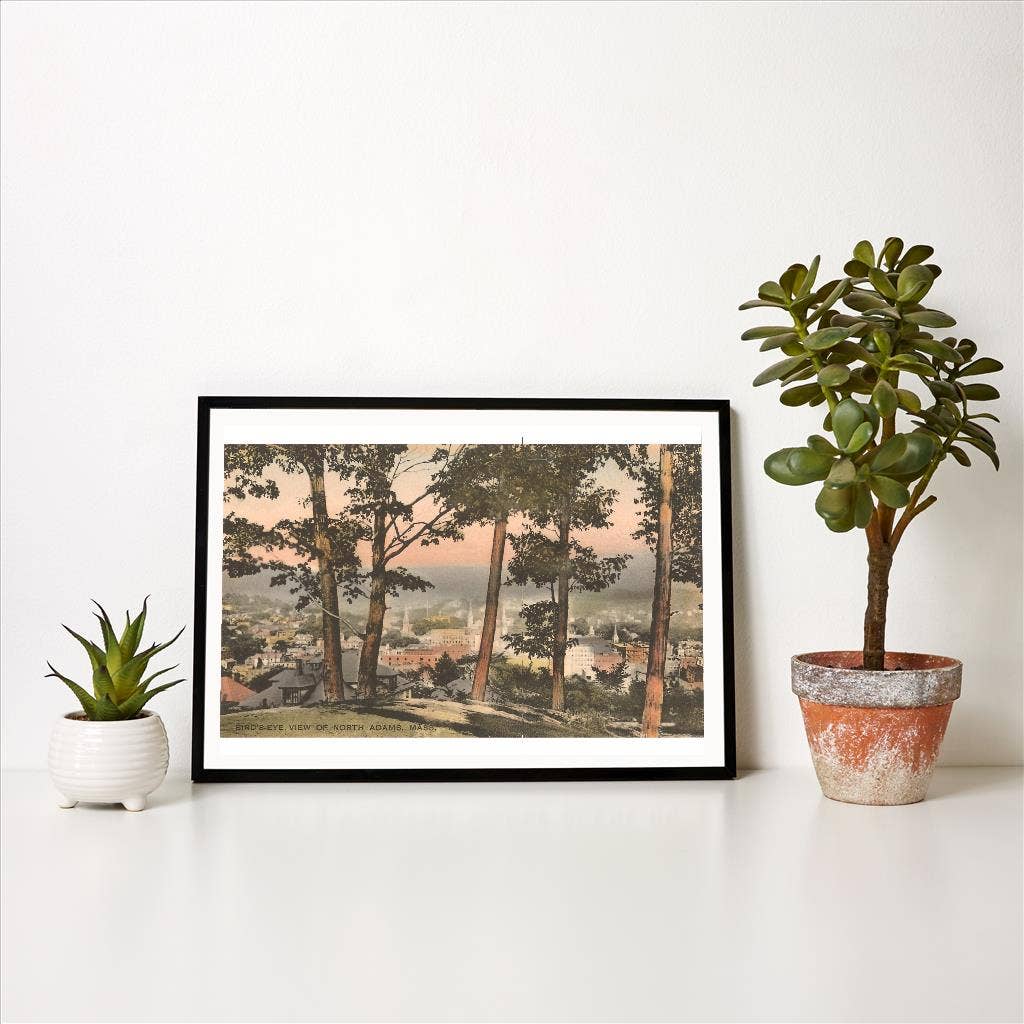Mass. Art Print: North Adams (12.5" x 18") Found Image Press