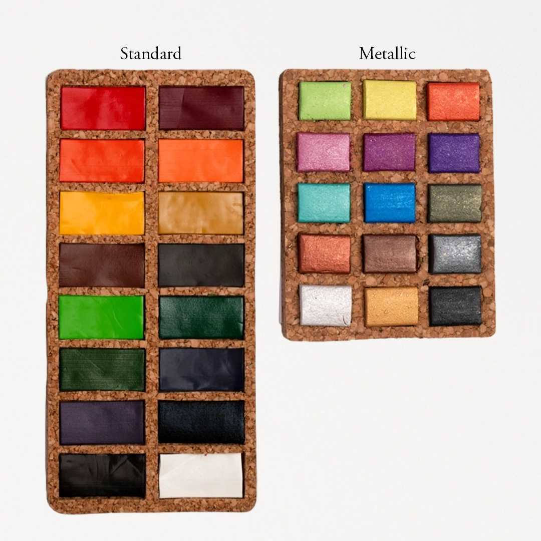 Biodegradable Watercolor Paint Palette Viviva Colors