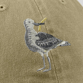 Bird With A Fry Baseball Cap Primitives by Kathy