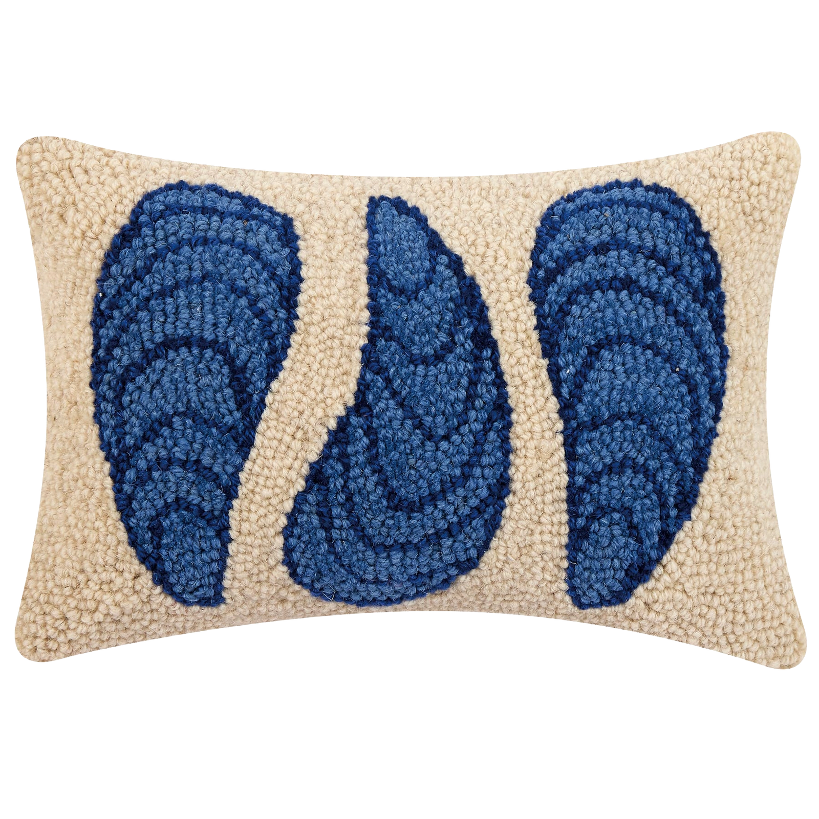 Triple Mussel Hook Pillow Peking Handicraft