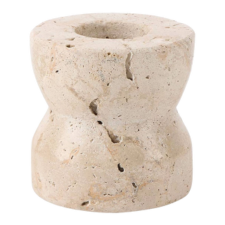 Travertine Marble Taper Candle Holders 47th & Main (Creative Brands)