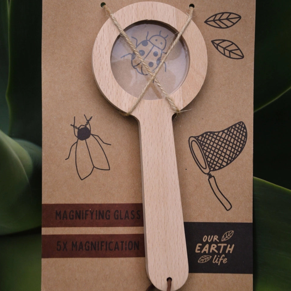 Wooden Magnifying Glass For Kids Our Earth Life