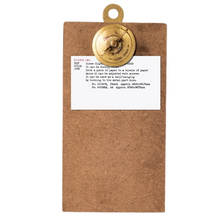 Puebco | Screw Clipboard