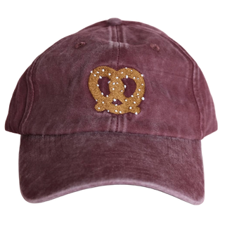 Pretzel Embroidered Hat