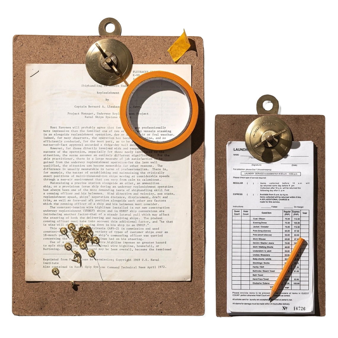 Puebco | Screw Clipboard