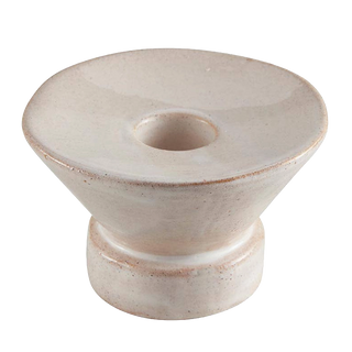 Glazed Ceramic Taper Holder 47th & Main (Creative Brands)