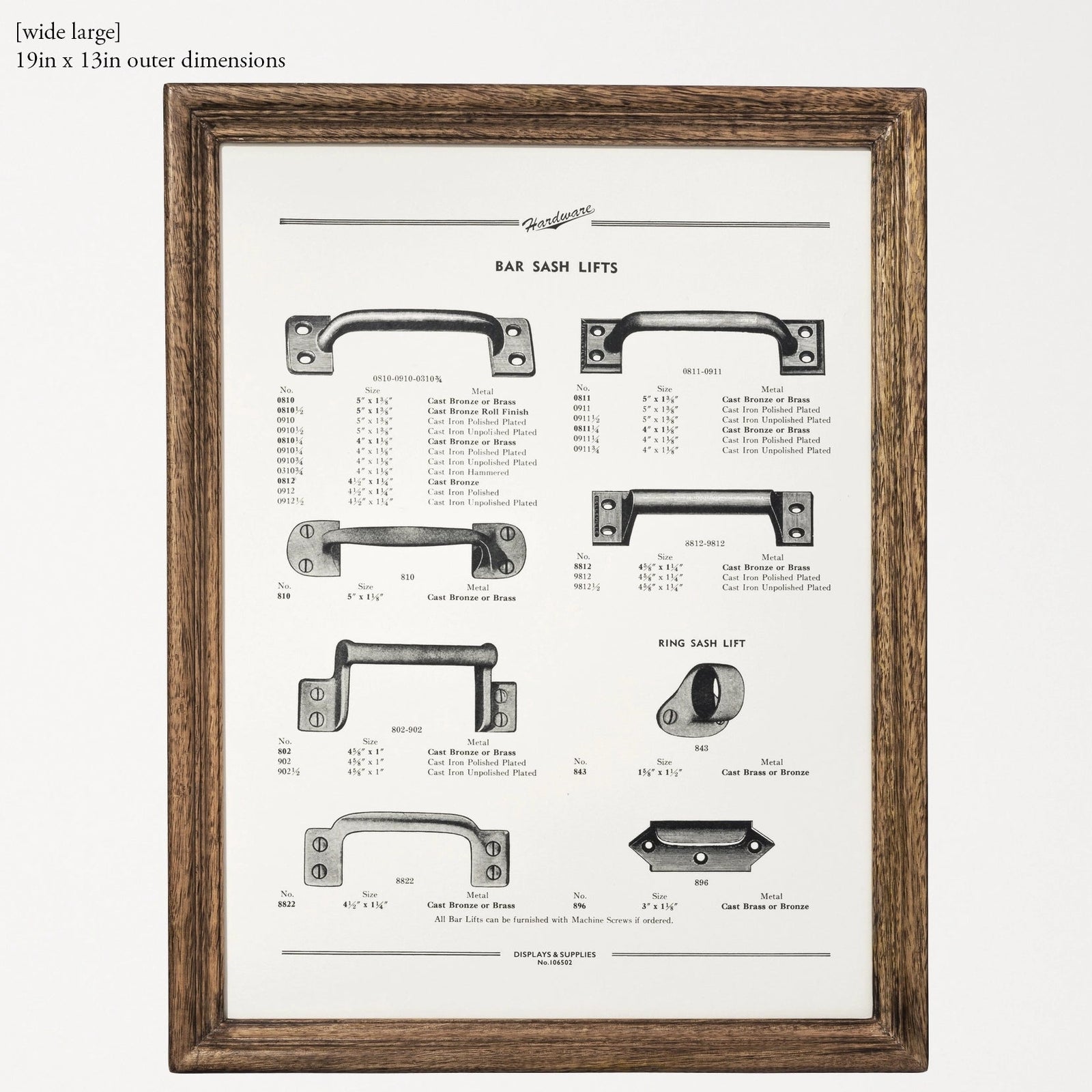 Puebco | Recycled Wood Picture Frame Puebco
